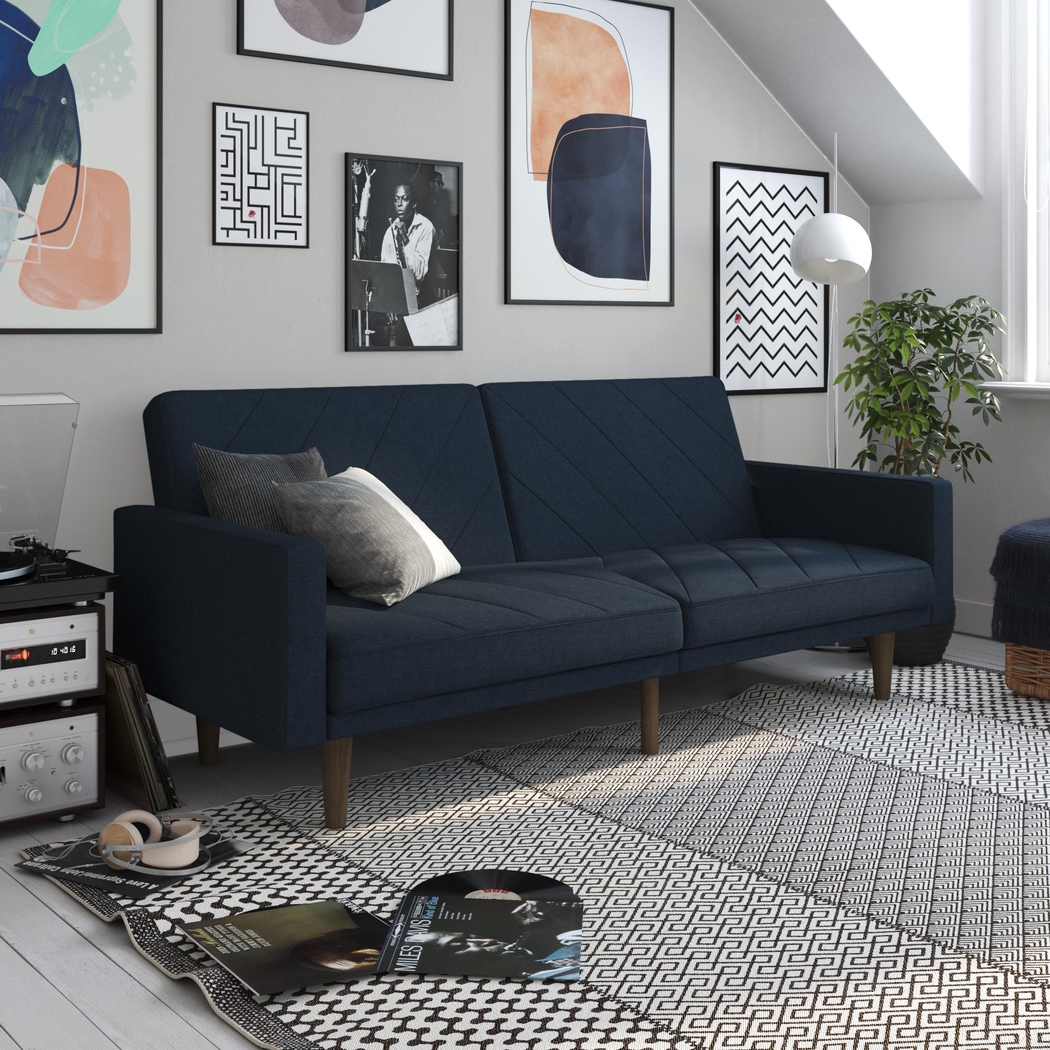 Colyer Navy Futon - Thumbnail - Image 2