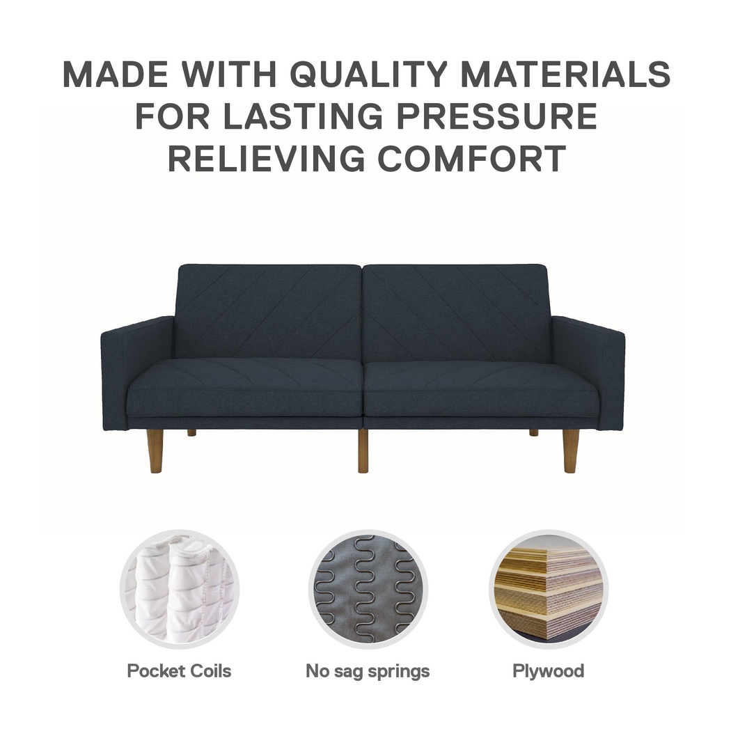 Colyer Navy Futon - Thumbnail - Image 12