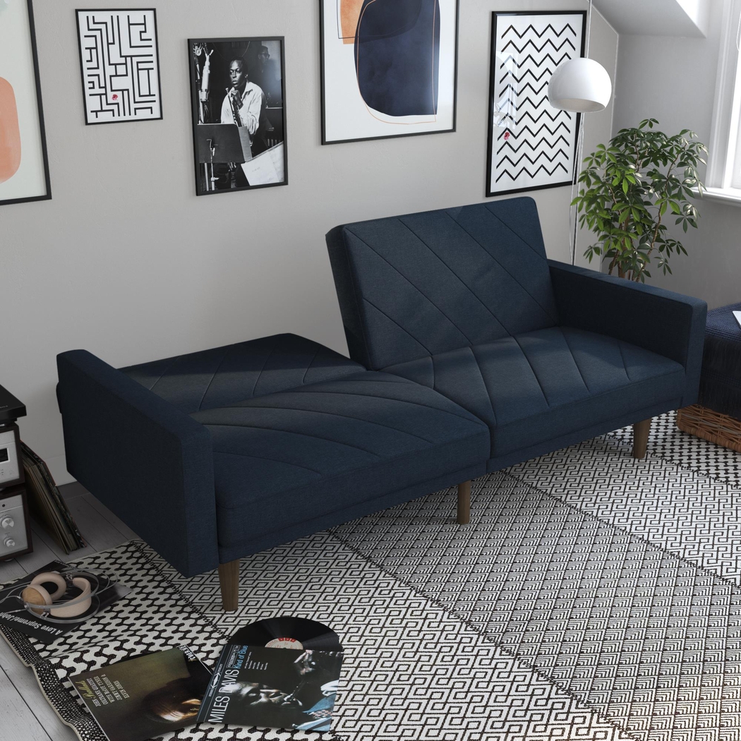Colyer Navy Futon - Thumbnail - Image 4