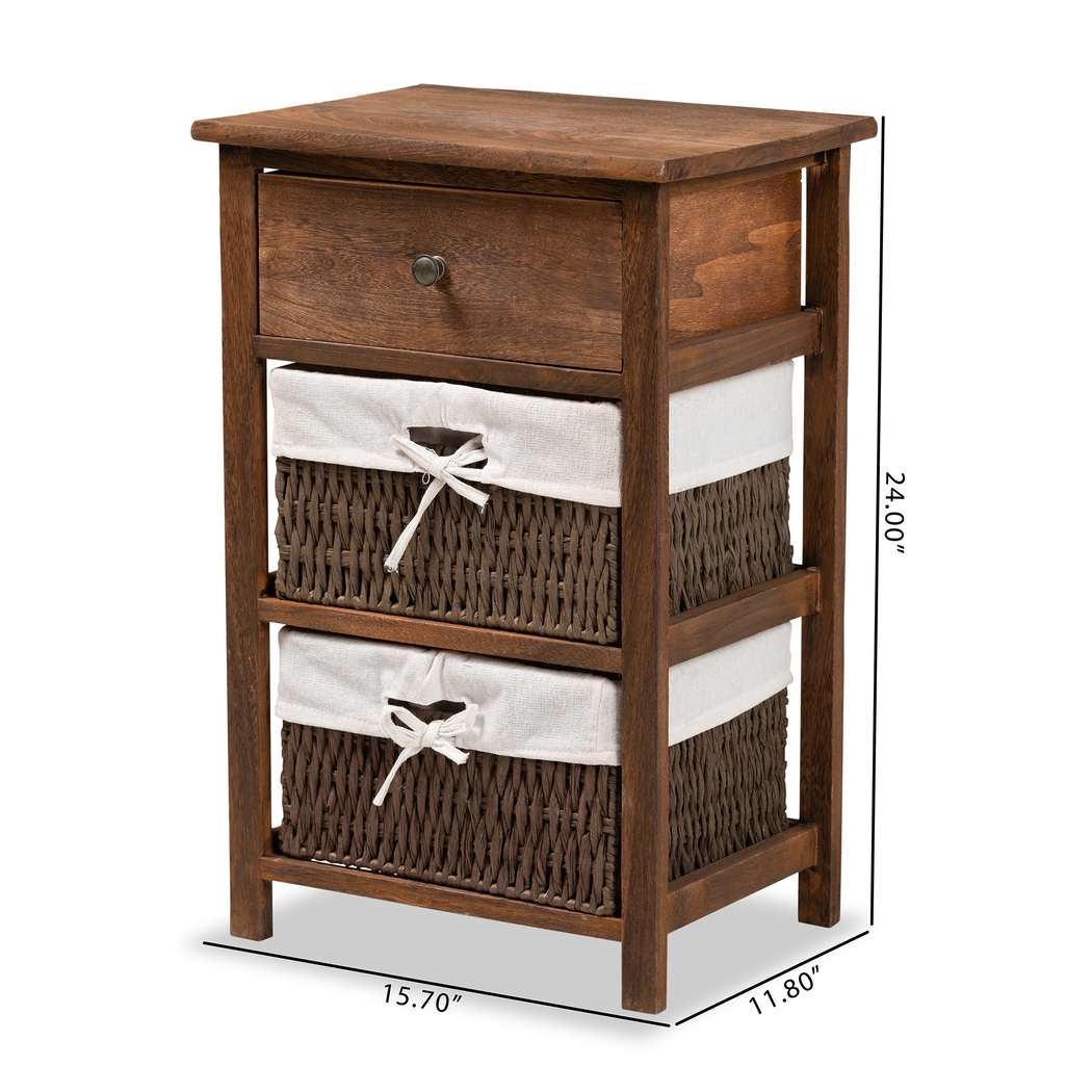 Comara Brown Nightstand - Thumbnail - Image 8