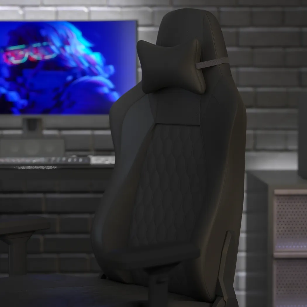 Cominger Black Office Chair - Thumbnail - Image 4