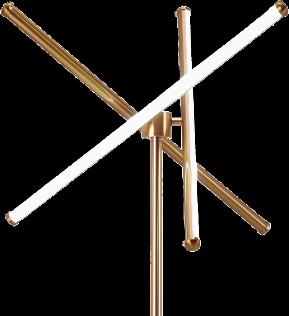 Commanche Nest Brass Floor Lamp - Thumbnail - Image 3