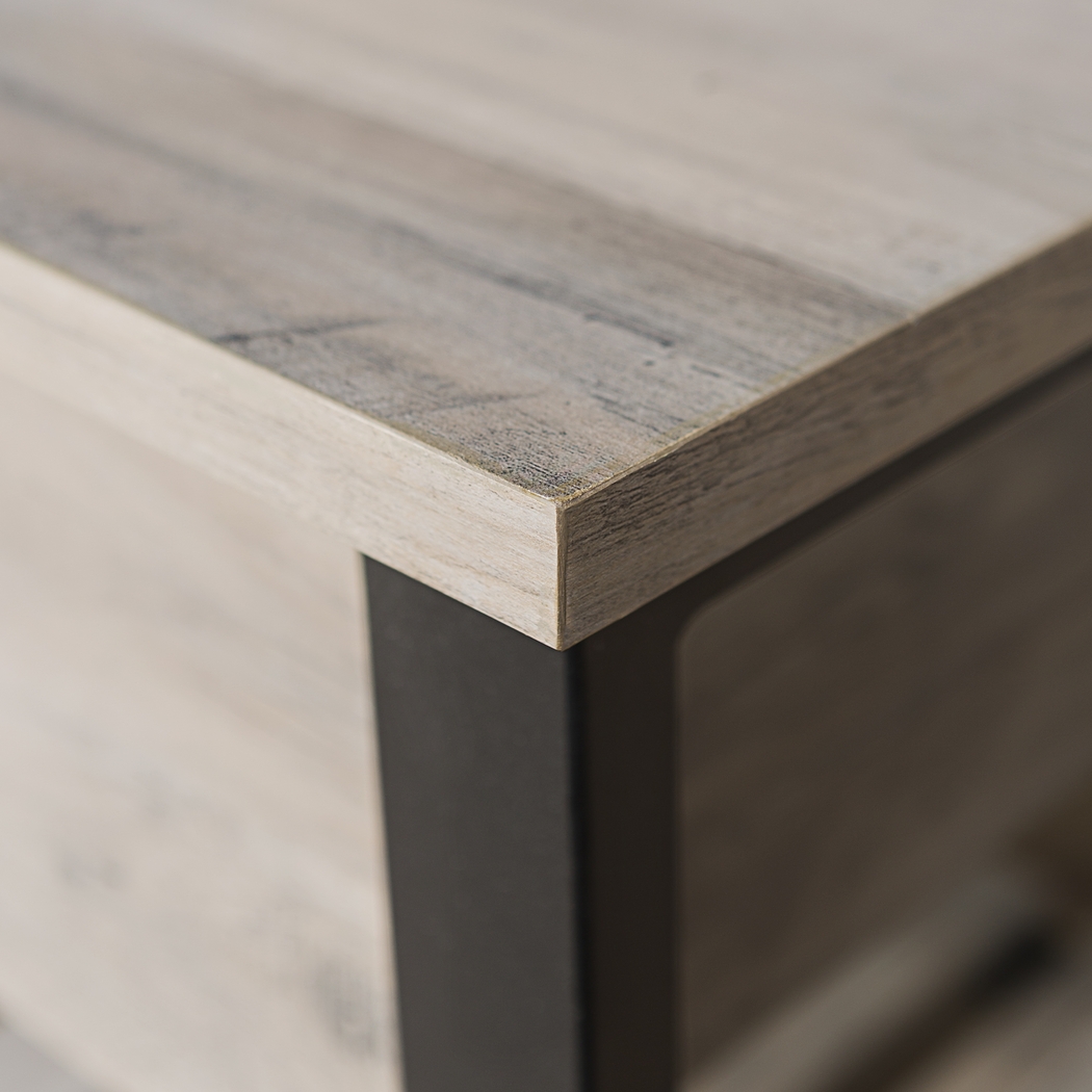 Commer Gray Bench - Thumbnail - Image 3