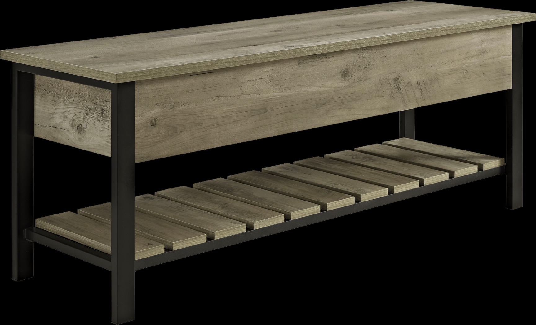 Commer Gray Bench - Thumbnail - Image 1
