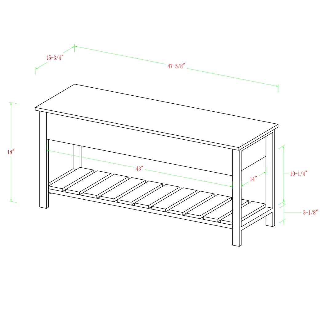 Commer White Bench - Image 7