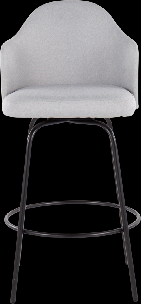 Comosa Light Gray Counter Height Stool, Set of 2 - Thumbnail - Image 6