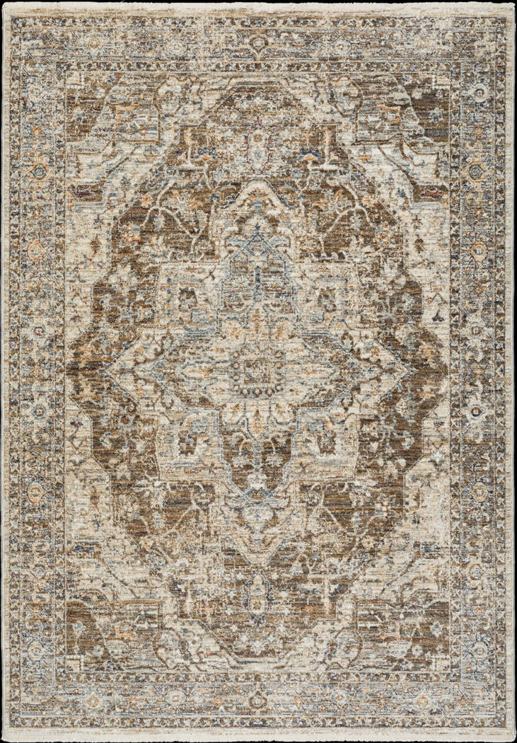 Complin Brown 7'10 x 10' Rug - Thumbnail - Image 1