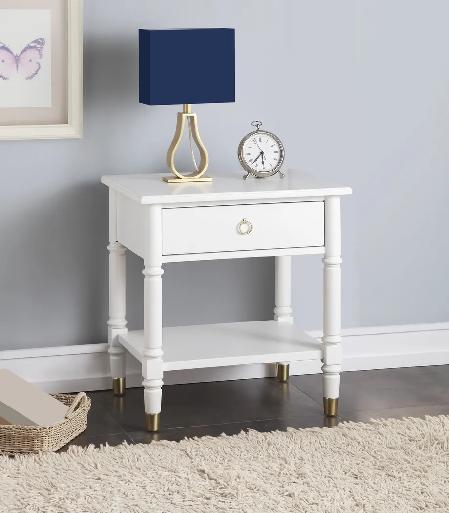 Compson White End Table - Thumbnail - Image 8