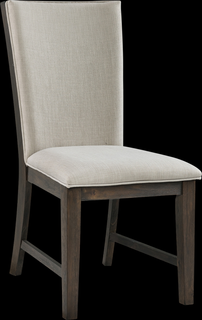 Comsne I Gray Side Chair, Set of 2 - Thumbnail - Image 7
