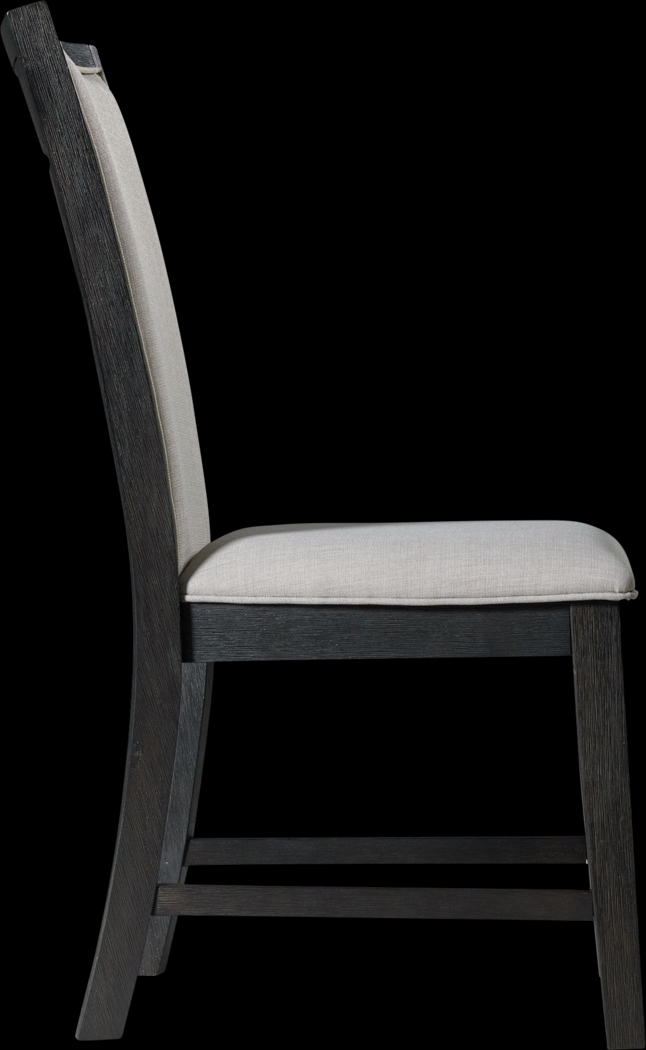 Comsne II Black Side Chair, Set of 2 - Thumbnail - Image 3