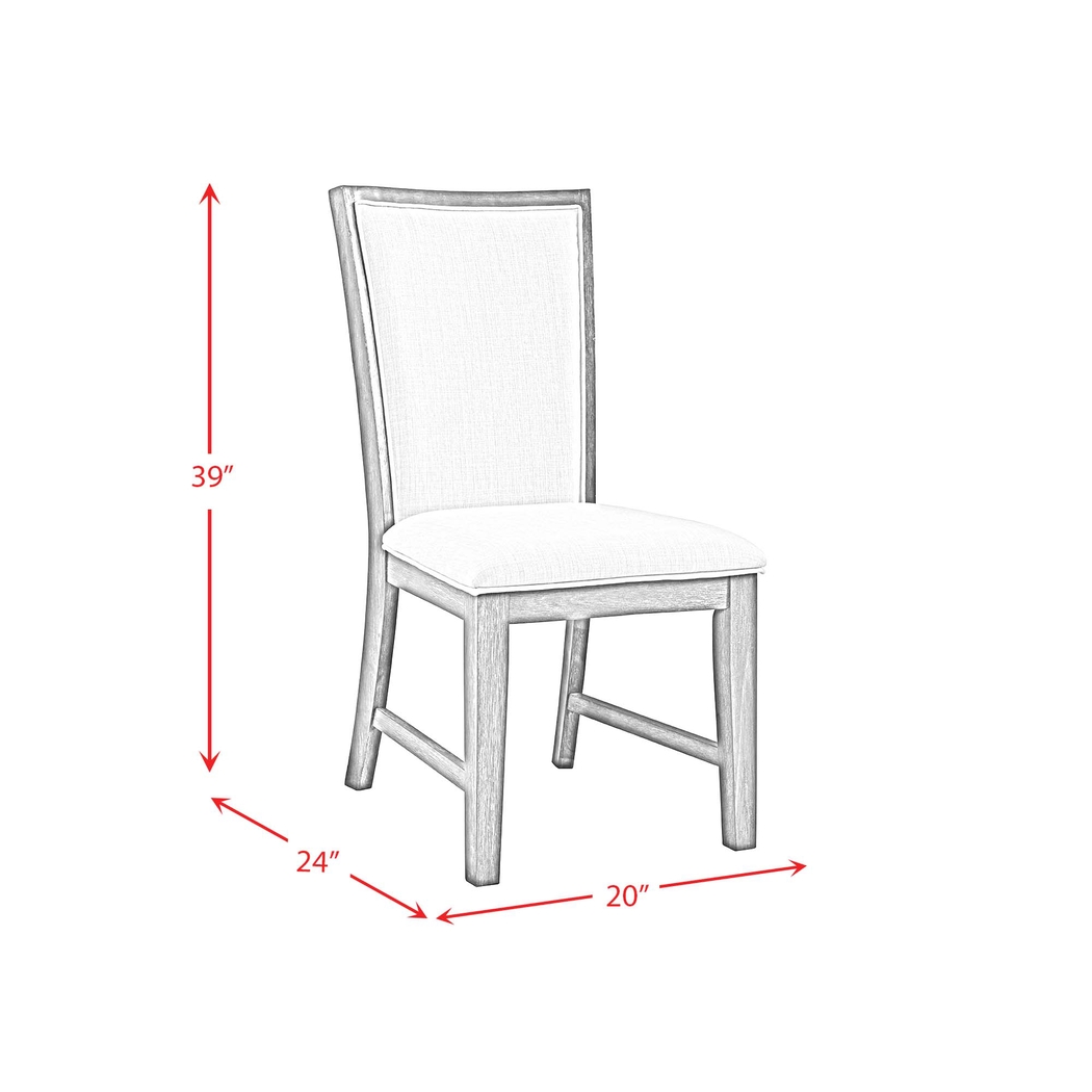 Comsne II Brown Side Chair, Set of 2 - Thumbnail - Image 13