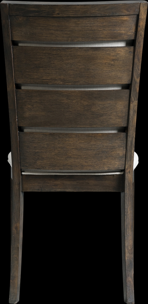 Comsne II Brown Side Chair, Set of 2 - Thumbnail - Image 4