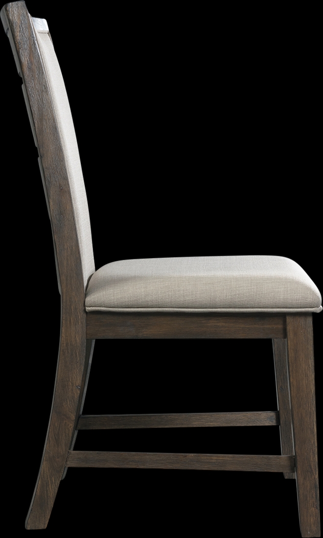 Comsne II Brown Side Chair, Set of 2 - Thumbnail - Image 7