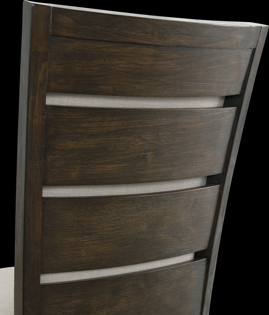 Comsne II Brown Side Chair, Set of 2 - Thumbnail - Image 8