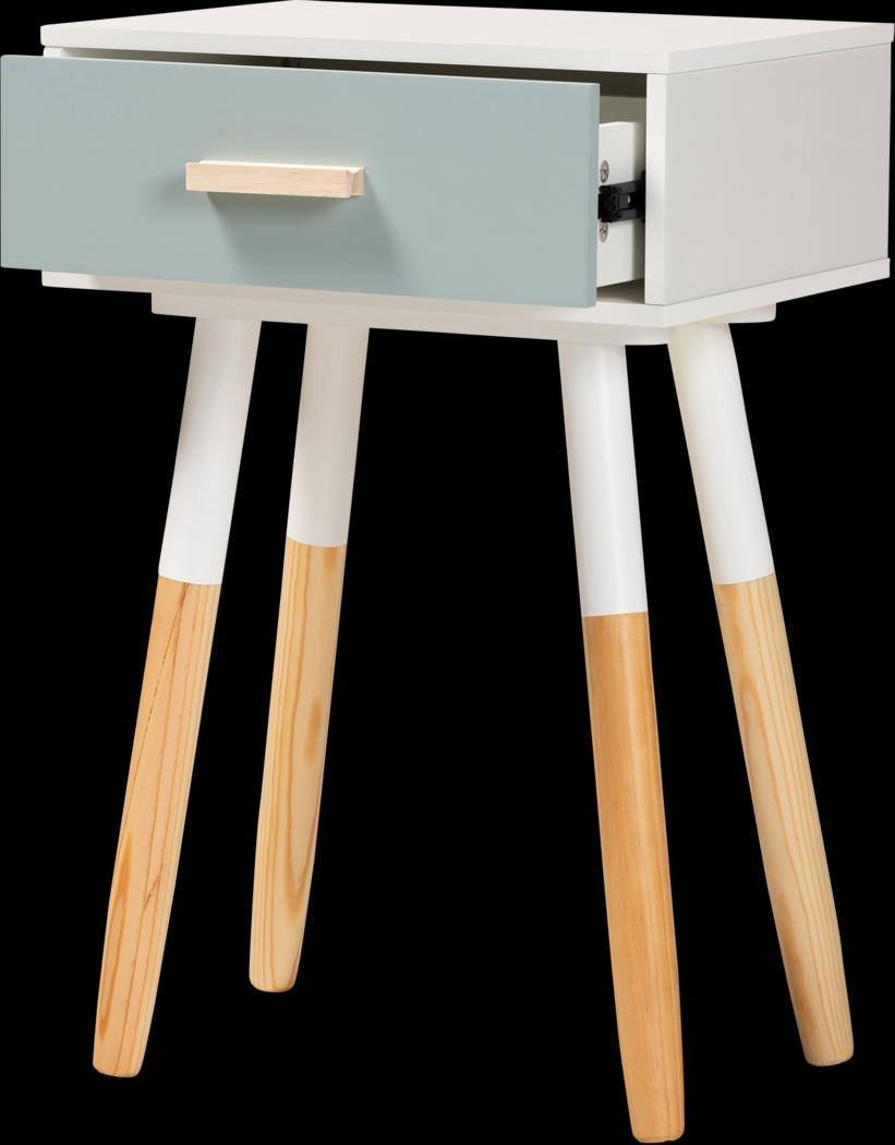 Comus White Nightstand - Thumbnail - Image 2