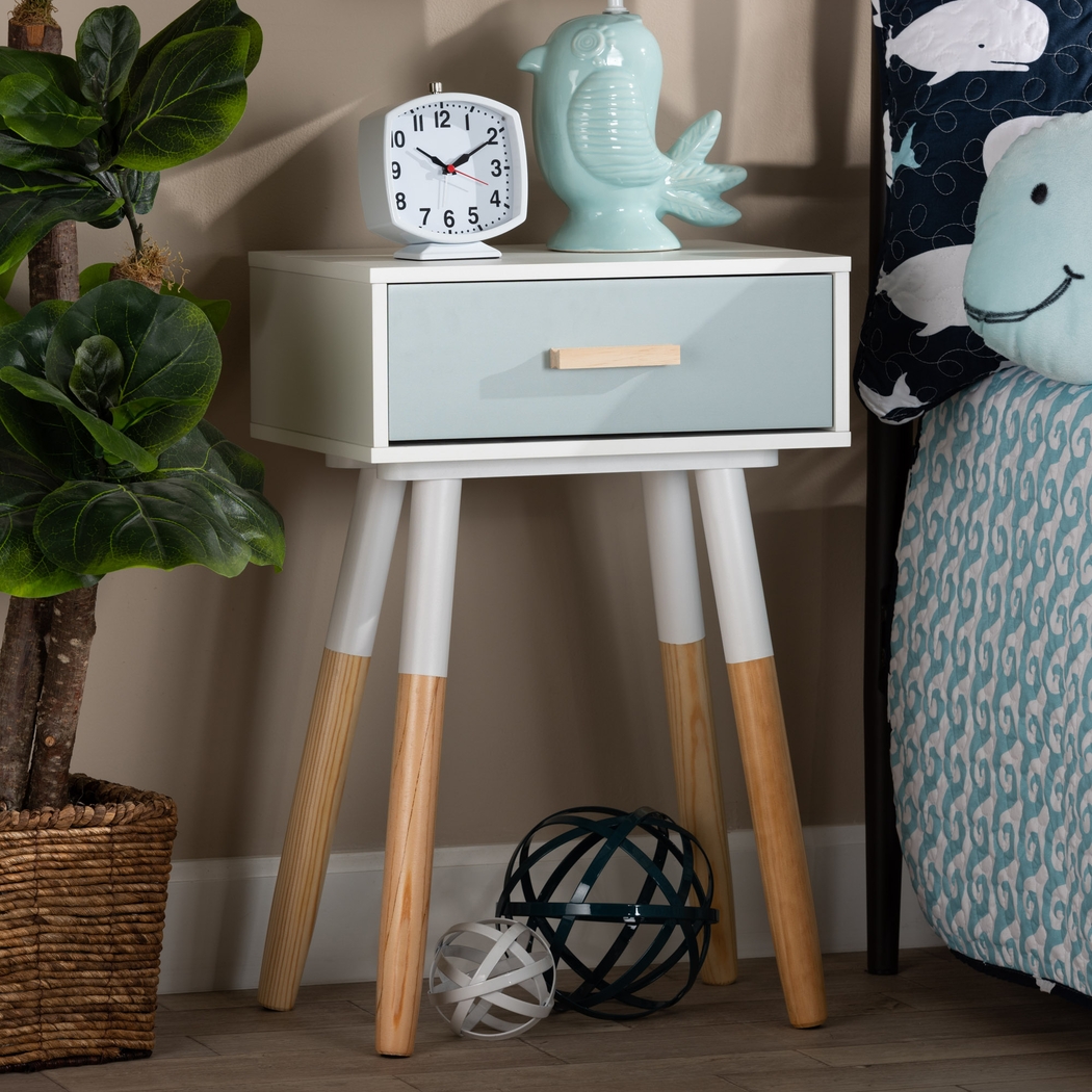 Comus White Nightstand - Thumbnail - Image 7