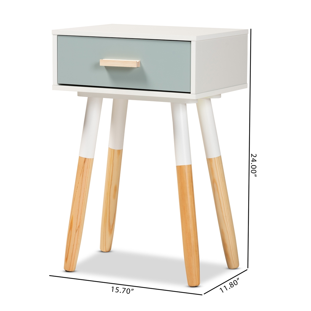 Comus White Nightstand - Thumbnail - Image 8