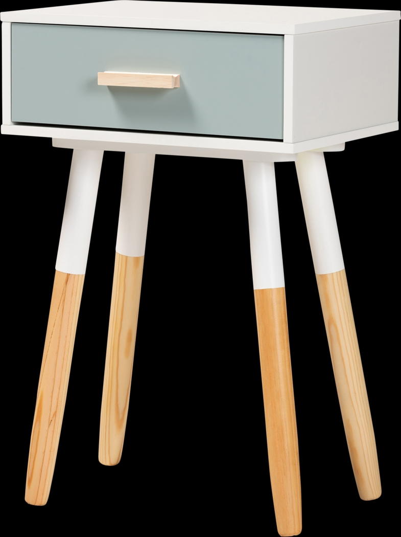 Comus White Nightstand - Thumbnail - Image 1