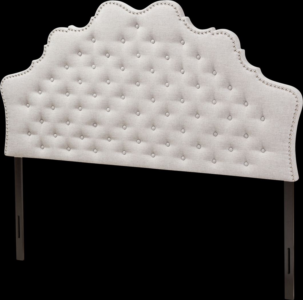Conagra Gray King Upholstered Headboard - Thumbnail - Image 3