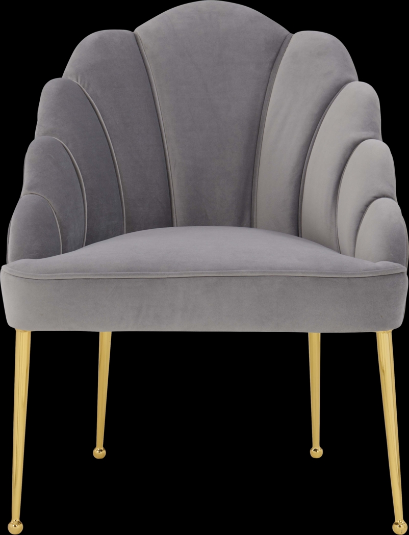 Concha Gray Accent Chair - Thumbnail - Image 2