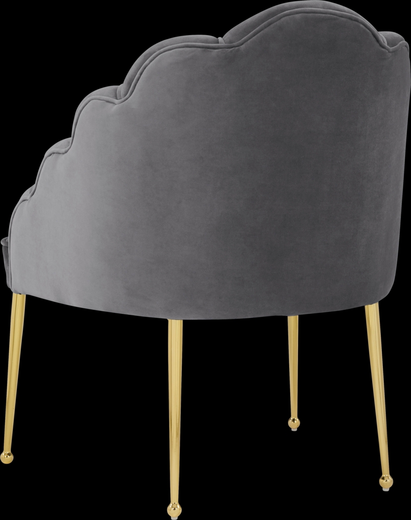 Concha Gray Accent Chair - Thumbnail - Image 3