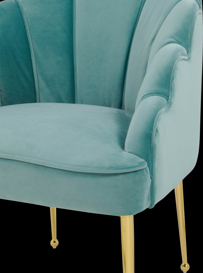 Concha Lagoon Accent Chair - Thumbnail - Image 4