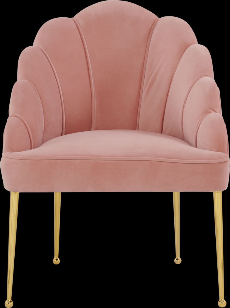 Concha Mauve Accent Chair - Thumbnail - Image 2