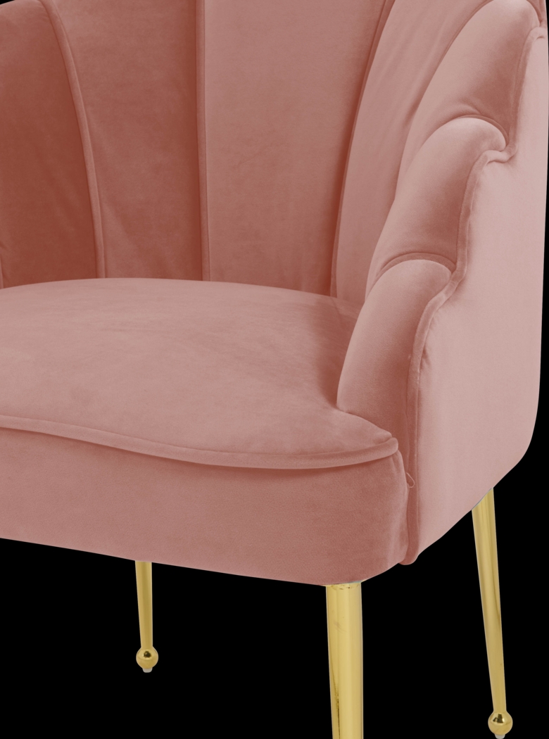 Concha Mauve Accent Chair - Thumbnail - Image 4