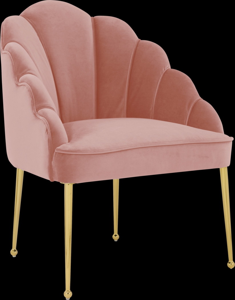 Concha Mauve Accent Chair - Thumbnail - Image 1