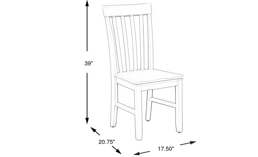 Dimension Image. Please refer to the Dimension Tab on this page for dimension details.
