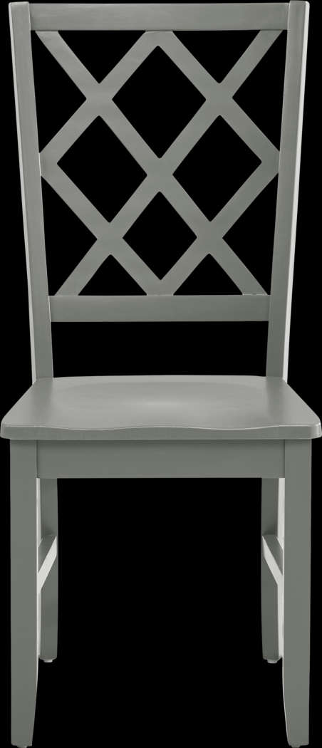 Concord Gray Diamond Back Chair - Thumbnail - Image 3