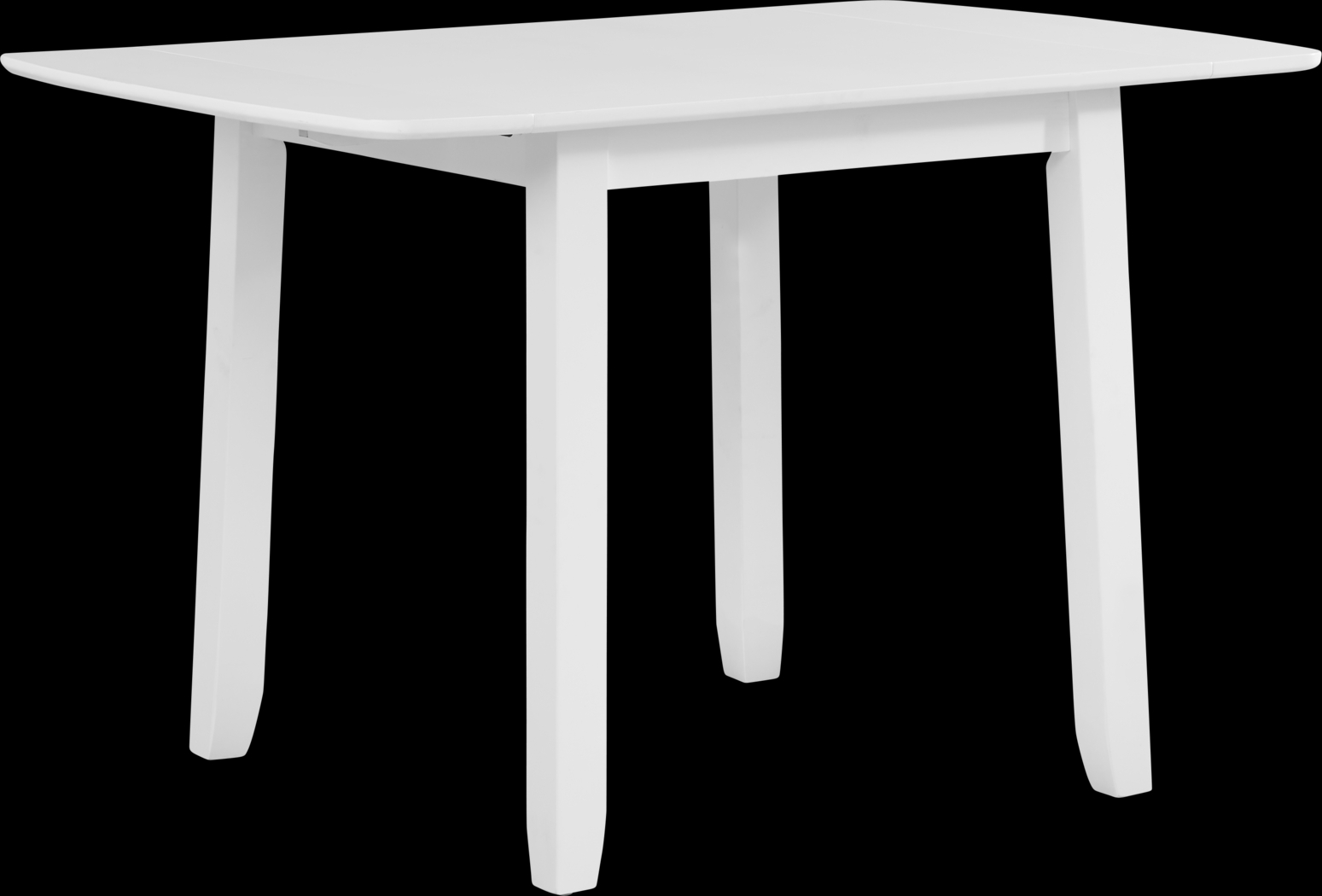 Concord White Drop Leaf Dining Table - Thumbnail - Image 1