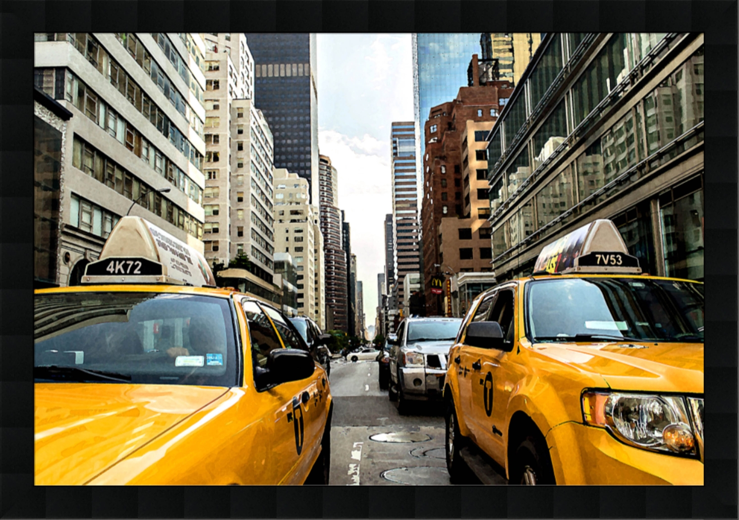 Concrete Jungle Gray Artwork - Thumbnail - Image 1