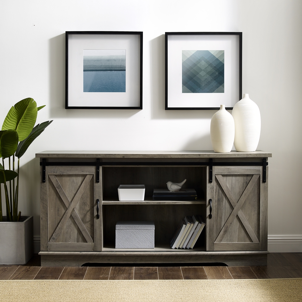 Coneflower Gray 58 in. Console - Thumbnail - Image 4