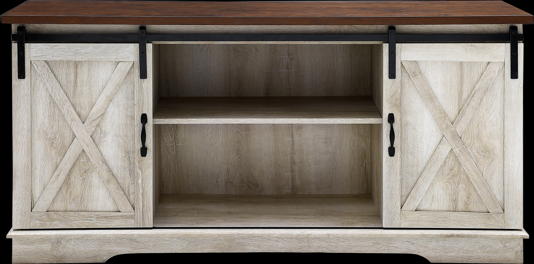 Coneflower Oak 58 in. Console - Thumbnail - Image 2