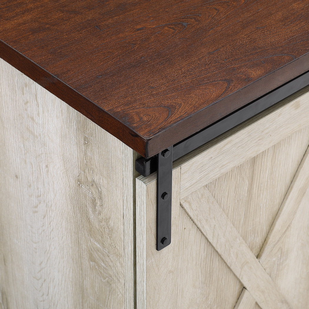 Coneflower Oak 58 in. Console - Thumbnail - Image 3