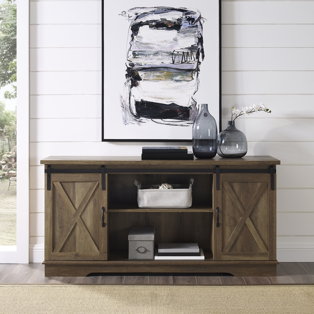 Coneflower Brown 58 in. Console - Thumbnail - Image 4