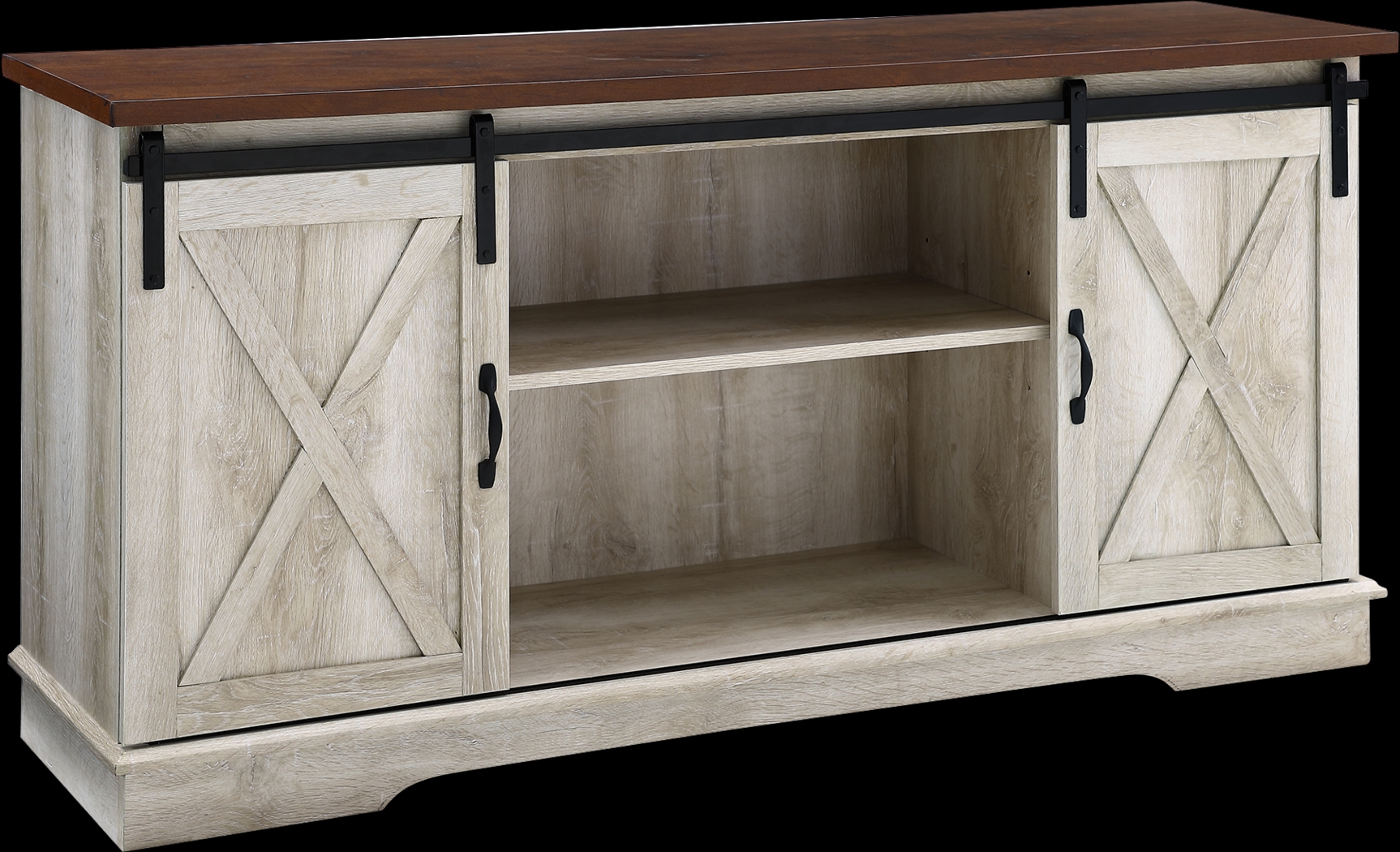 Coneflower Oak 58 in. Console - Thumbnail - Image 1