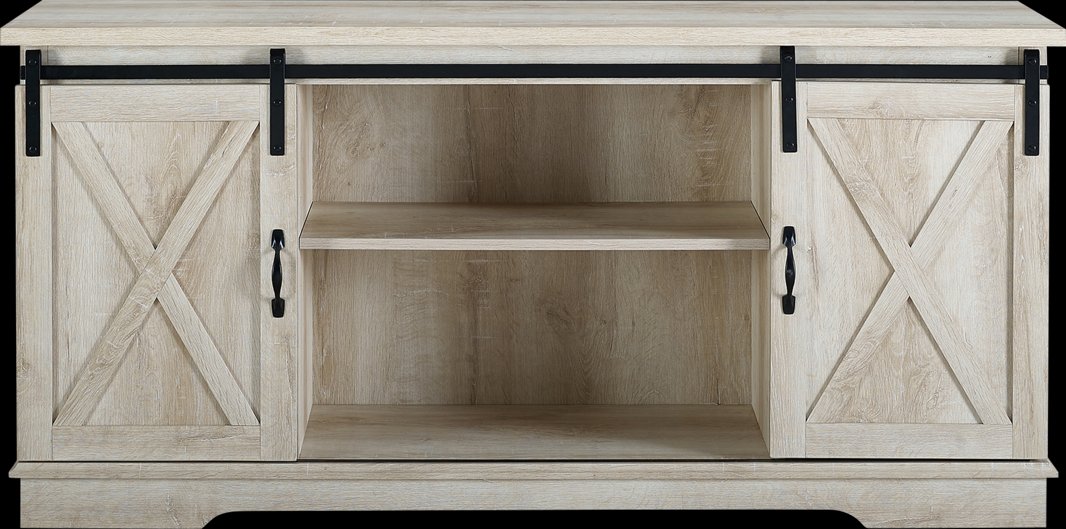 Coneflower White Oak 58 in. Console - Thumbnail - Image 4