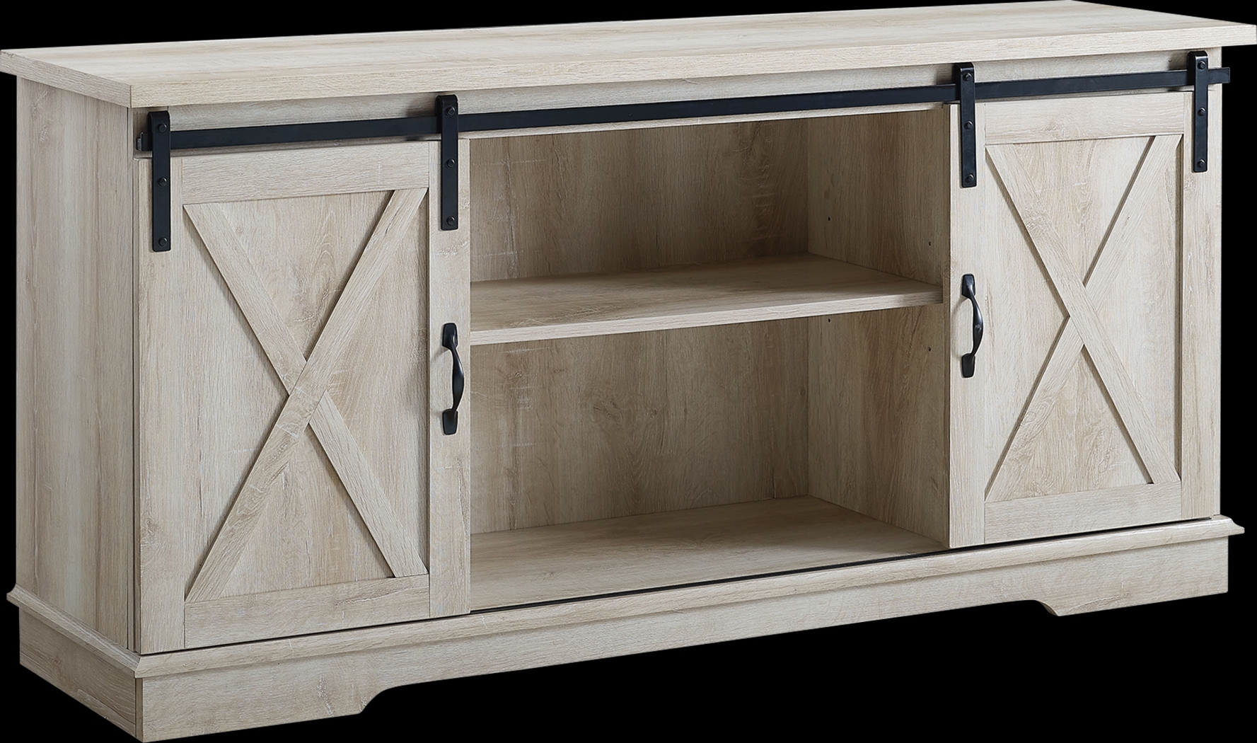 Coneflower White Oak 58 in. Console - Thumbnail - Image 1