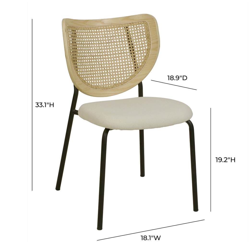 Congaree Natural Dining Chair, Set of 2 - Thumbnail - Image 7