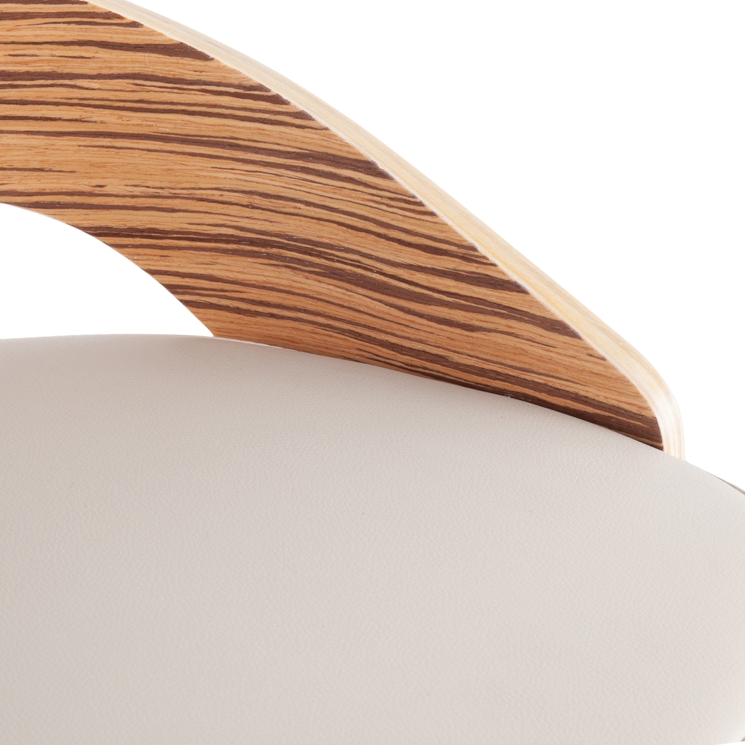 Congreve Cream Adjustable Swivel Barstool - Thumbnail - Image 7