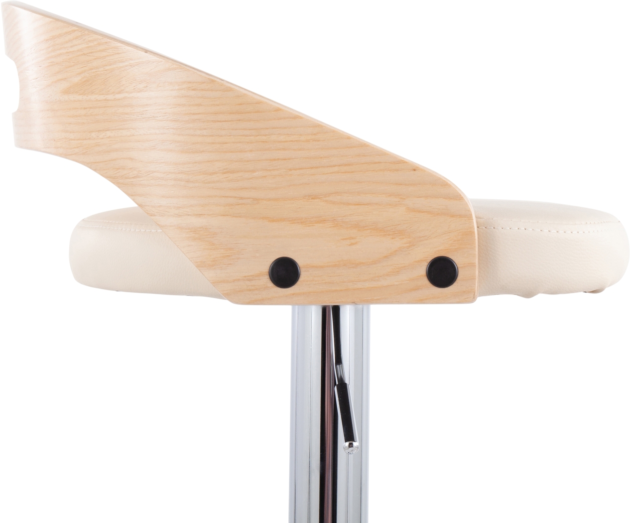 Congreve Natural Adjustable Swivel Barstool - Thumbnail - Image 7