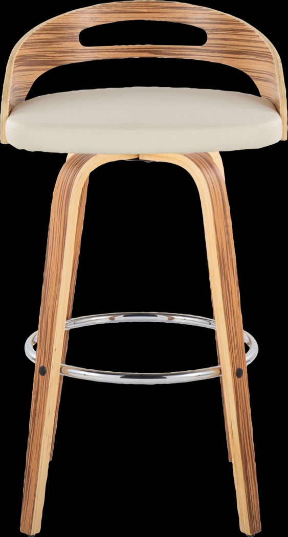 Congreve VI Cream Swivel Barstool, Set of 2 - Thumbnail - Image 10