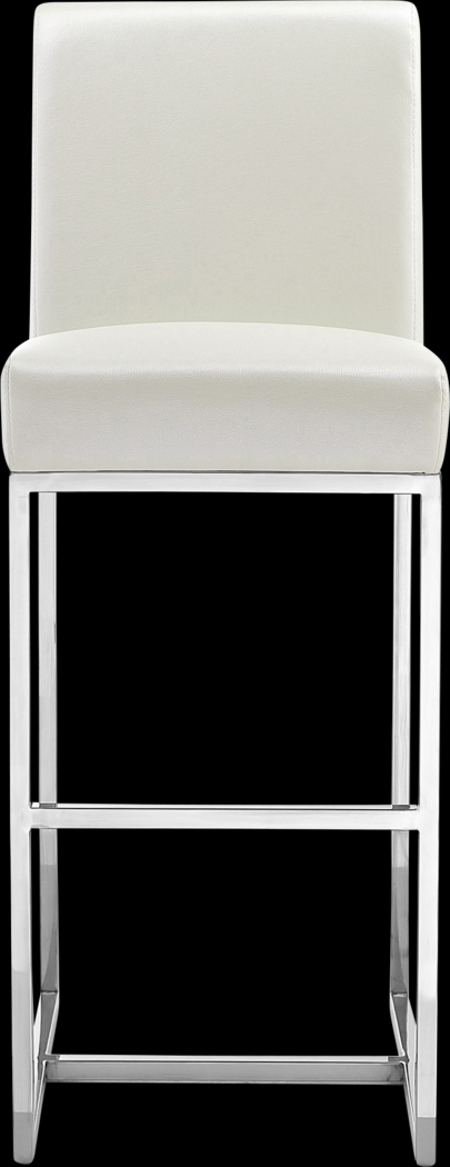 Congreve White Barstool - Thumbnail - Image 2