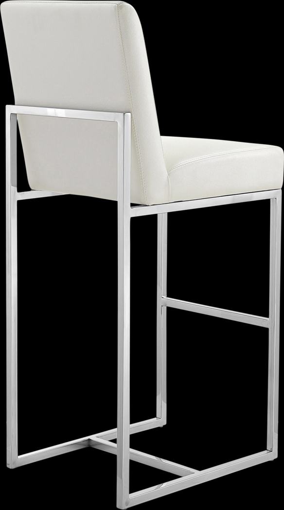 Congreve White Barstool - Thumbnail - Image 4