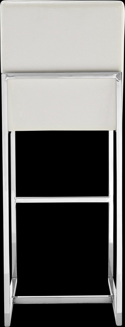 Congreve White Barstool - Thumbnail - Image 5