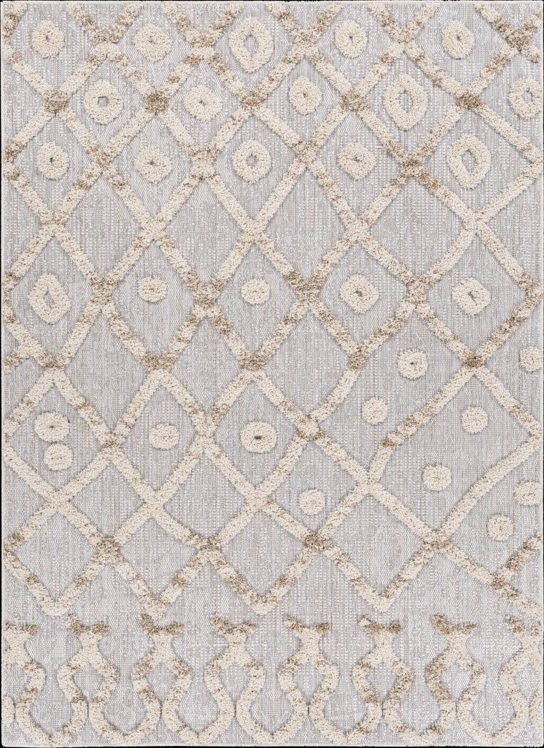 Conieto Pebble 7'10 x 10' Indoor/Outdoor Rug - Thumbnail - Image 1