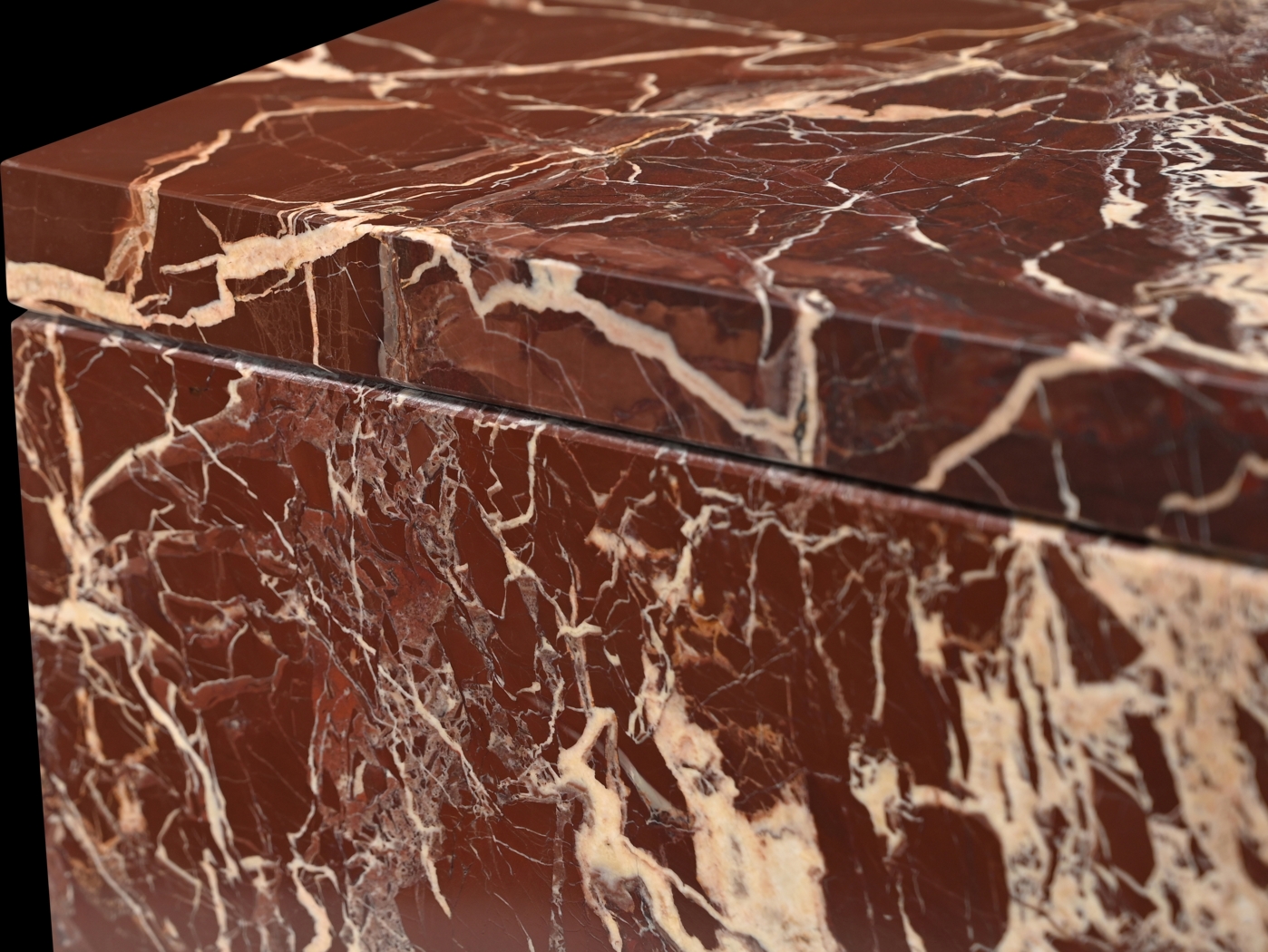 Conii Red Accent Table - Thumbnail - Image 5