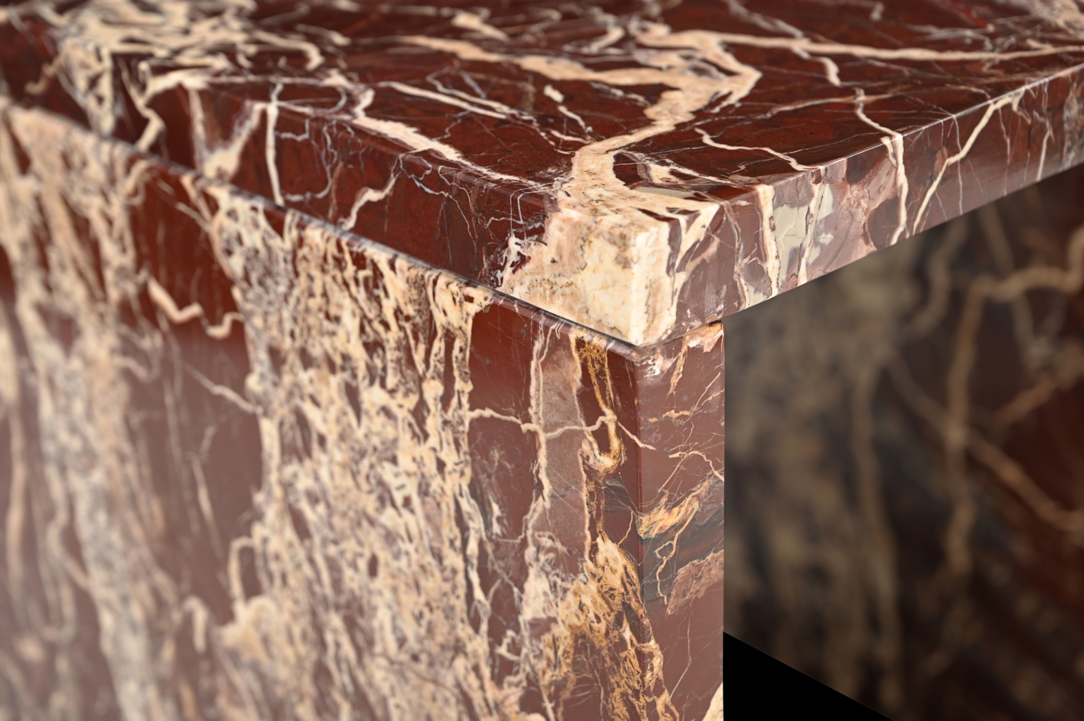 Conii Red Accent Table - Thumbnail - Image 6